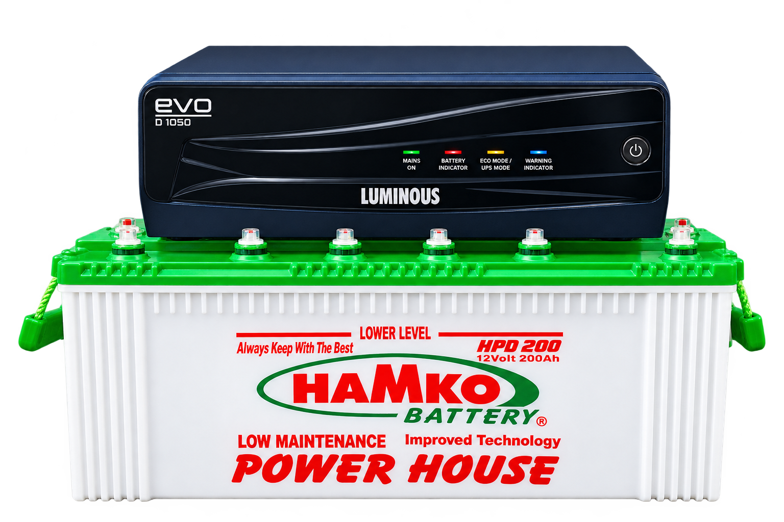 Luminous 1050 + Hamko HPD 200