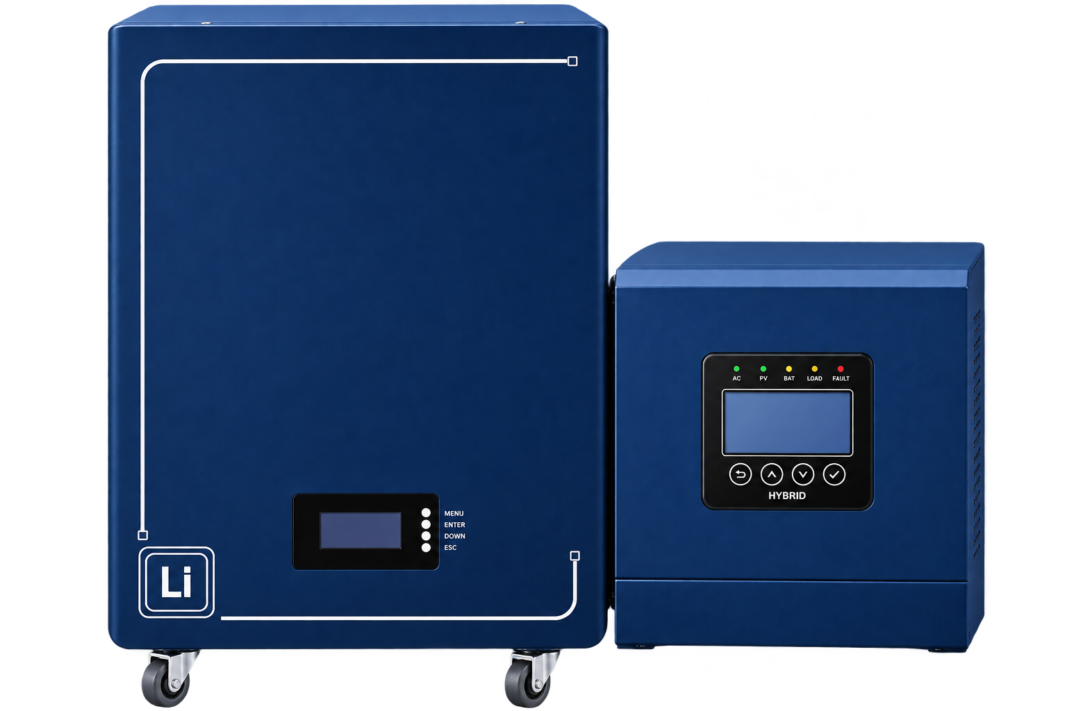Luminous 6.5KW Hybrid Inverter + 5KWh Lithium Battery