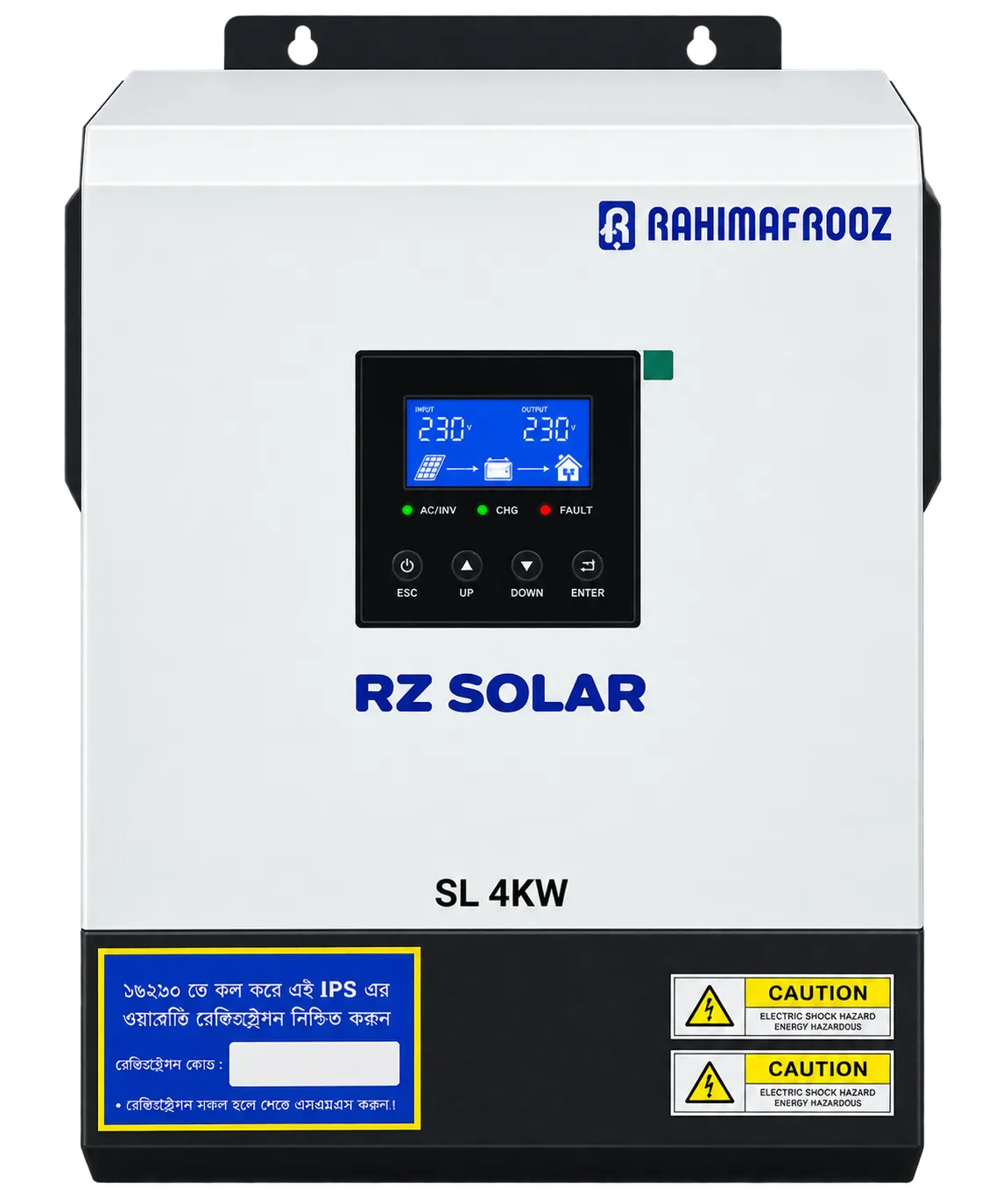 smart solar and power hybrid inverter guide: Rahimafrooz Hybrid 4KW for Bangladesh homes