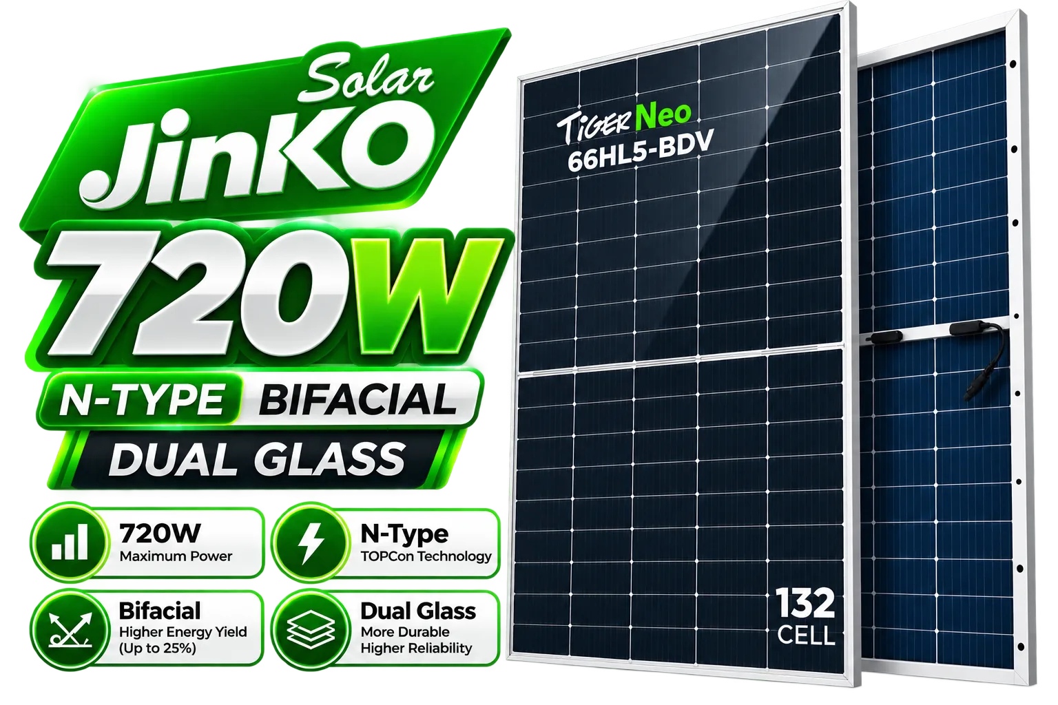 Jinko 720W Tiger Neo