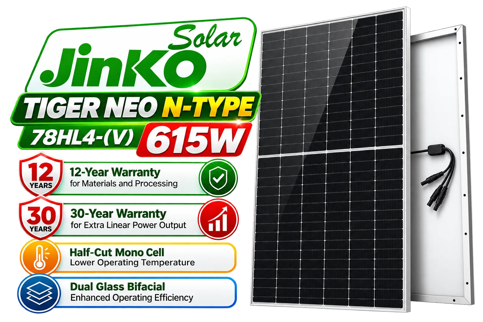 Jinko 615 Tiger Neo